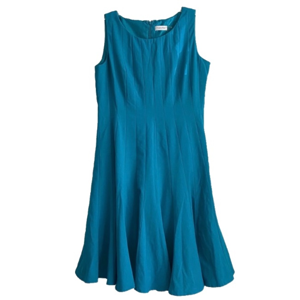 Calvin Klein Teal Dress Size 12